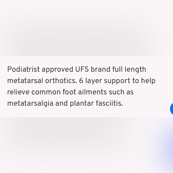 NIB! Ultimate Foot Store full length orthotics - Picture 7 of 7